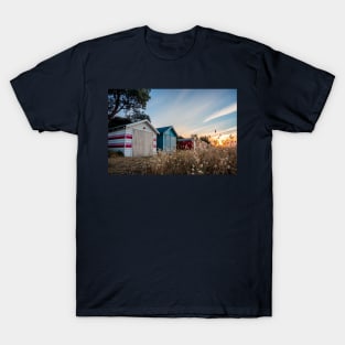 Dromana Boatsheds, Dromana Beach, Mornington Peninsula, Victoria, Australia T-Shirt